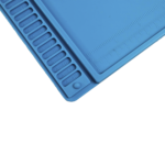 Tapete de silicona de 45 x 30 cm, resistente al calor con áreas magnéticas y de almacenamiento de componentes, ideal para la reparación de equipos y tarjetas electrónicas. PSTS03001-AD-4-l