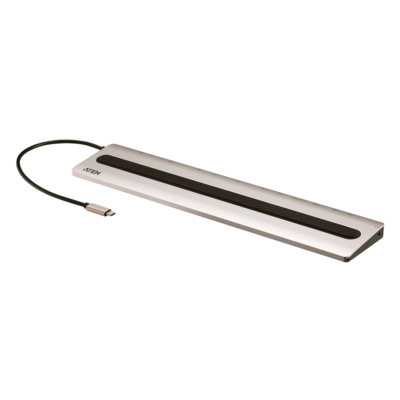 Docking station USB-C multipuerto con power pass-through