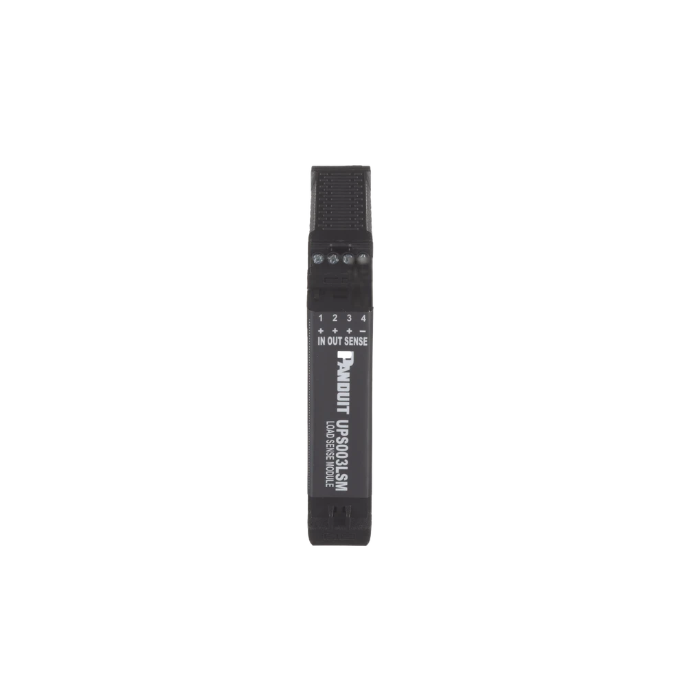 UPS003LSM-FRENTE-l Sensor de Carga, Para UPS Industrial de Panduit UPS00100DC, De Montaje en Riel Din, Color Negro UPS003LSM 2