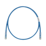 Cable de Parcheo TX6, UTP Cat6, 24 AWG, CM, Color Azul, 0.5 Metros (1.64 Pies). UTPSP05MBUY-l