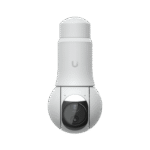 Cámara UniFi Protect G6 PTZ Color Blanco, Doble Lente 4K, Zoom Híbrido 10x, Motor AI Multi-TOPS, Visión Nocturna IR 30m, Audio Bidireccional, Protección IP66, Resistencia al Vandalismo IK04 frontal_0S400-33