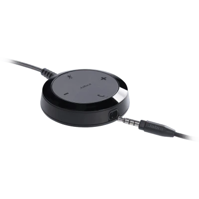 lateral_derecha_0S400-22 Jabra Evolve 30 II Duo con conexión USB C/A y 3.5mm, micrófono con cancelación de ruido y controlador en el cable con botones e indicadores LED (5399-829-369)) EVOLVE-30II-DUO-UC-USBC/A 4