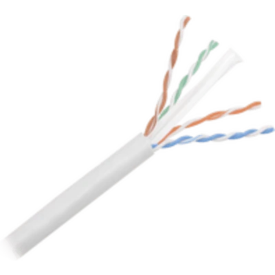lateral_izquierda_0S400-55 Bobina de Cable UTP de 305 Metros (1000 Pies) de Cobre, NetKey, Gris Claro, Categoría 6 (24 AWG), 1000Mbps, Riser (CMR), de 4 Pares NUR6C04IG-M 3