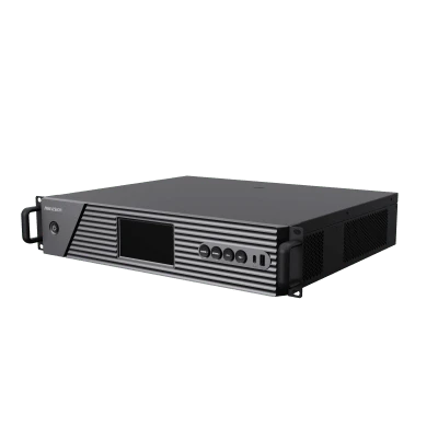 Chassis Controlador de Video Wall 6 Slots / 2U Rack / Hasta 6 Tarjetas (Entrada y Salida de Video) / 4K Ultra HD / Hot-Swappable / Touch LCD 4.5" / Genlock Sync