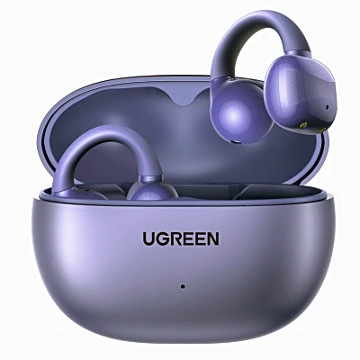Auriculares Inalámbricos HiTune S3 True Wireless | Bluetooth 5.4 | Autonomía 7.5 Horas + 30 Horas con Estuche | Carga USB-C | Codecs AAC-SBC | IPX4 Resistencia al Agua | Color Morado