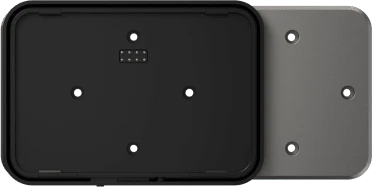 Adaptador de Montaje SUNMI CPad / Compatibilidad VESA y Caja 86mm / Conectividad USB Alimentación y Datos / Fijación Segura con Cerradura / Botón Liberación Rápida