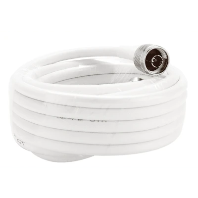 Jumper Coaxial con Cable Epcom295 | Conector N Macho en los Extremos | 18 Metros (59.06 Pies) de Longitud.