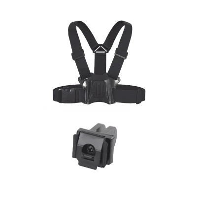 Kit de Arnes de Pecho y Adaptador para Body Cam HIKVISION / Compatible con DS-MH2311 y DS-MCW406.