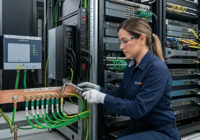 Tierra física y protección eléctrica en cuartos de TI 15