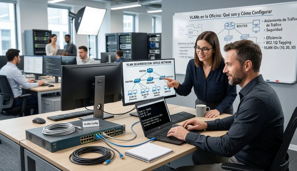 VLANs en la oficina: qué son y cómo configurarlas VLANs en la oficina: qué son y cómo configurarlas 6