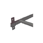 (CH-OFTB-EP) Omega para fijacion de perfil lateral tubular CHOFTBEP-AD-1-l