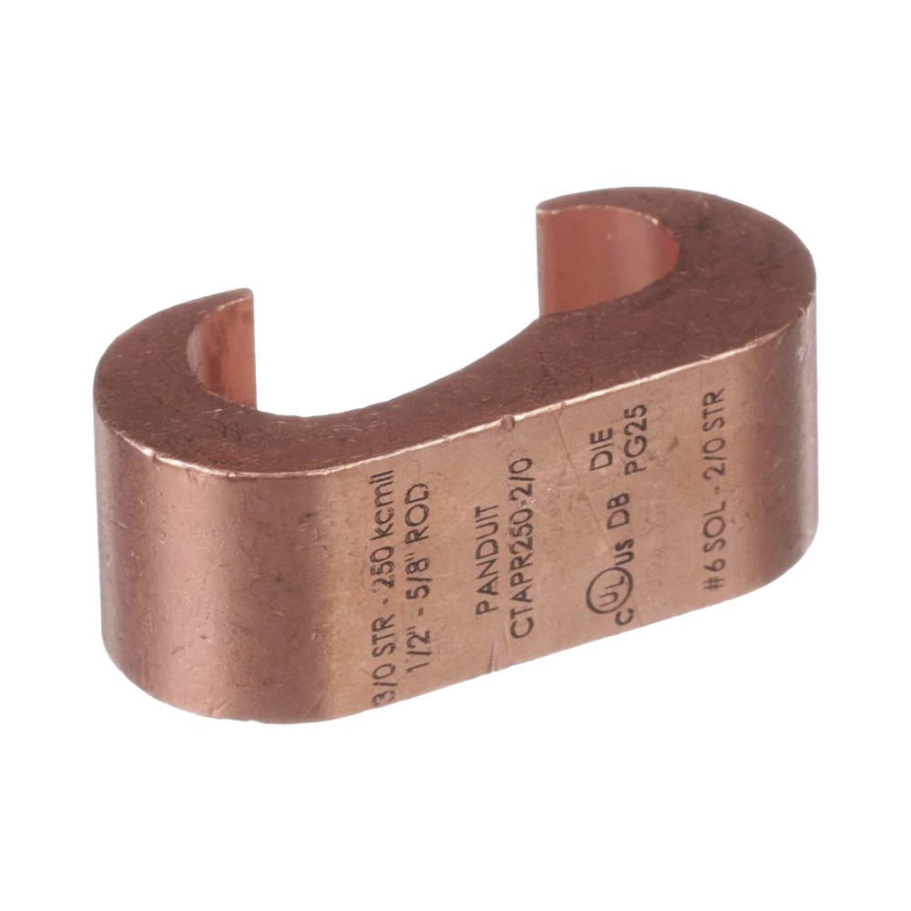 CTAPR22L-AD-3-l Conector de Conexión Tierra tipo "E" para Conductor de Cobre 6 Awg - 2Awg, 1 Pieza CTAPR2-2-L 4