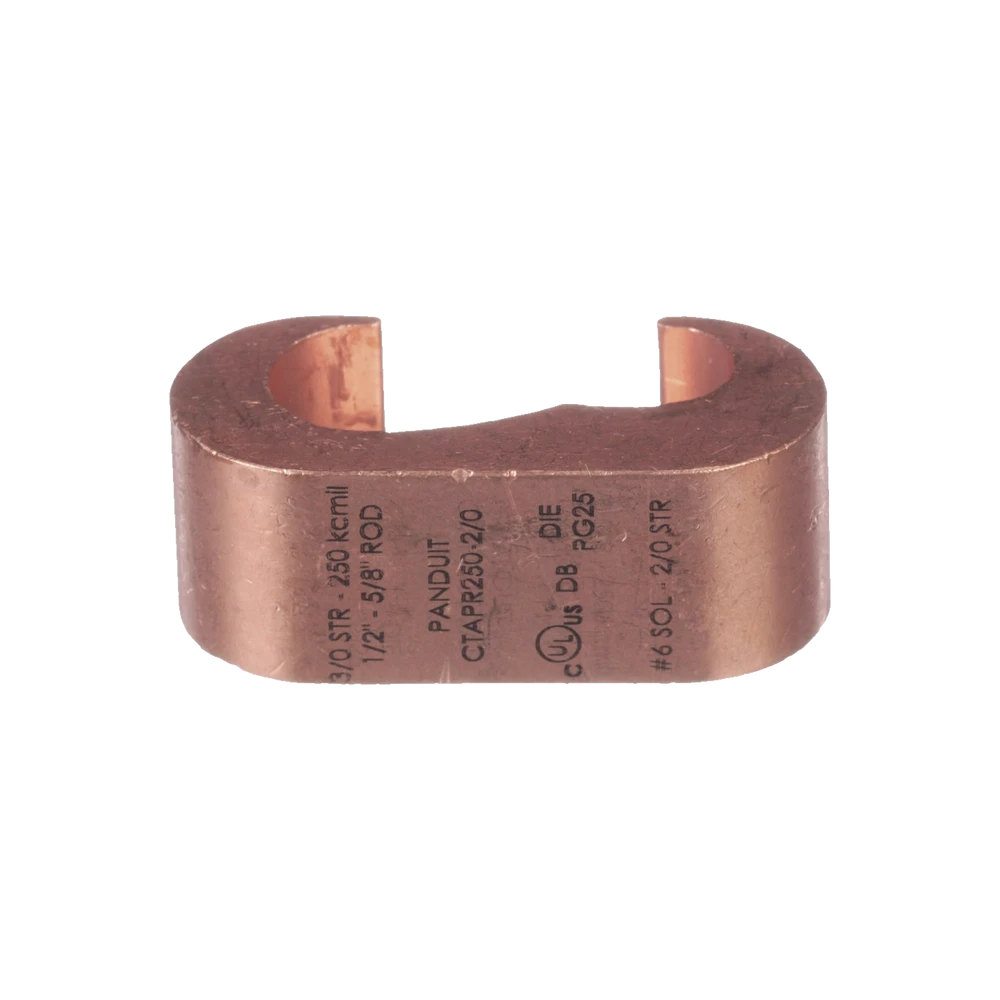 CTAPR22L-l Conector de Conexión Tierra tipo "E" para Conductor de Cobre 6 Awg - 2Awg, 1 Pieza CTAPR2-2-L 1