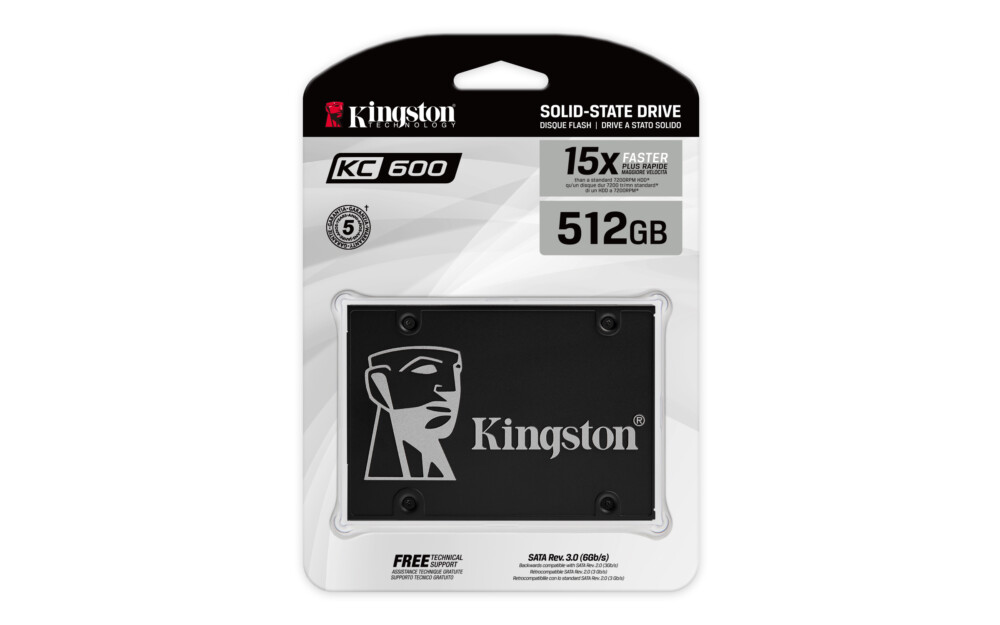 UNIDAD DE ESTADO SOLIDO KINGSTON KC600 1024GB SATA3 2.5 R. 550MB/S W.520MB/S SKC600/1024G 4