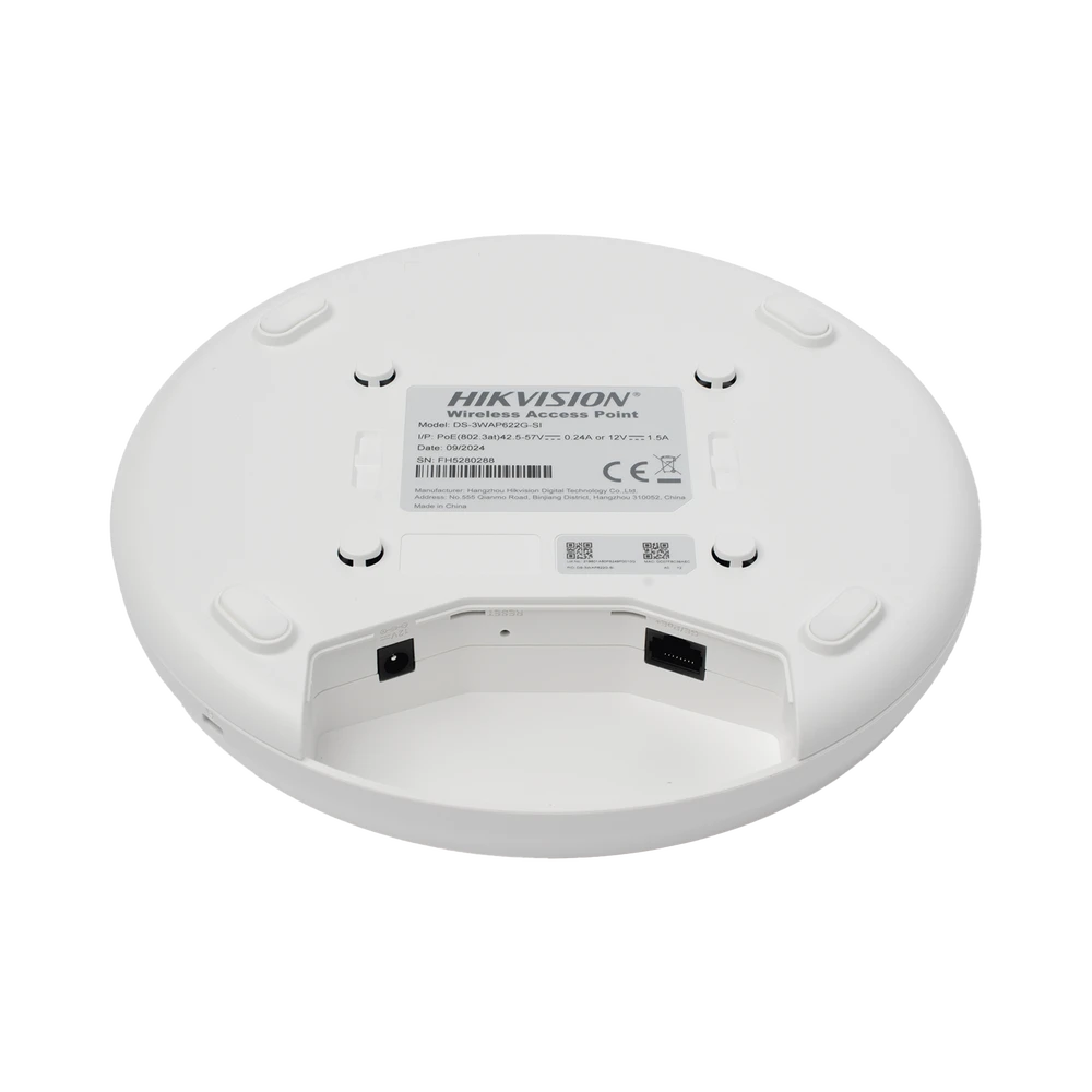 DS3WAP622GSI-AD-1-l Punto de Acceso / Montaje en Techo o Pared / WiFi 6 / PoE / Soporta Roaming / Interior / Soporta hasta 256 Usuarios (100 Conexiones Simultaneas) / 1800 Mbps / 20 dB / Administración Gratuita desde la Nube DS-3WAP622G-SI 2
