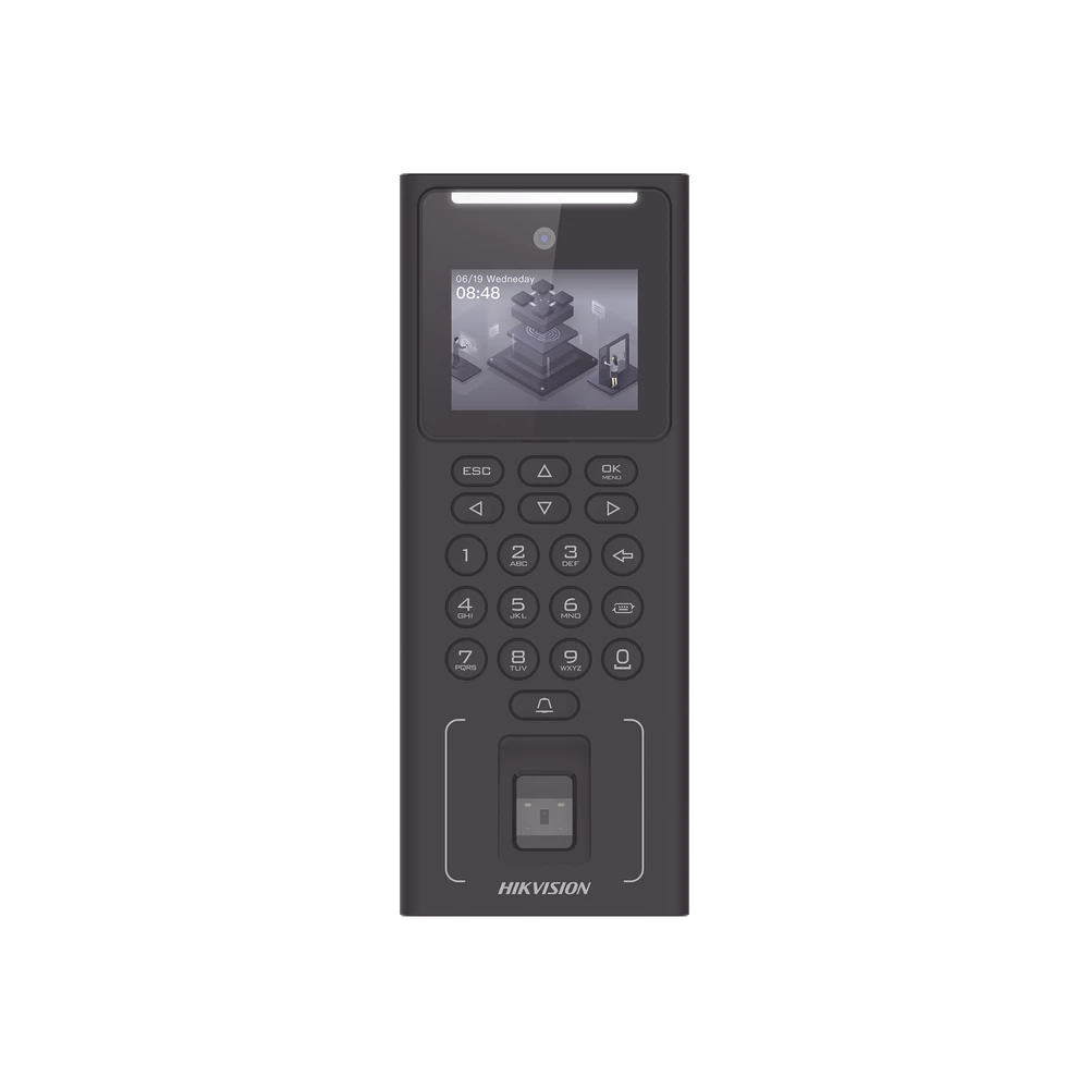DSK1T321MFWXB_S-AD-1-l Terminal Facial MinMoe WiFi con Batería de Respaldo / Deep Learning / 500 Rostros / 3,000 Huellas y Tarjetas MIFARE / HikConnect Teams / Pantalla 2.4" DS-K1T321MFWX-B/S 1