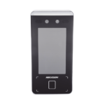 Terminal Min Moe WiFi de Reconocimiento Facial ULTRA RÁPIDO (Exterior IP65) / Hasta 1.5 mts en lectura / Soporta P2P Hik-Connect / 3,000 Usuarios /QR y Videoportero (ambientes de bajo ruido) / HIK-IA DSK1T341CMFW-AD-1-l