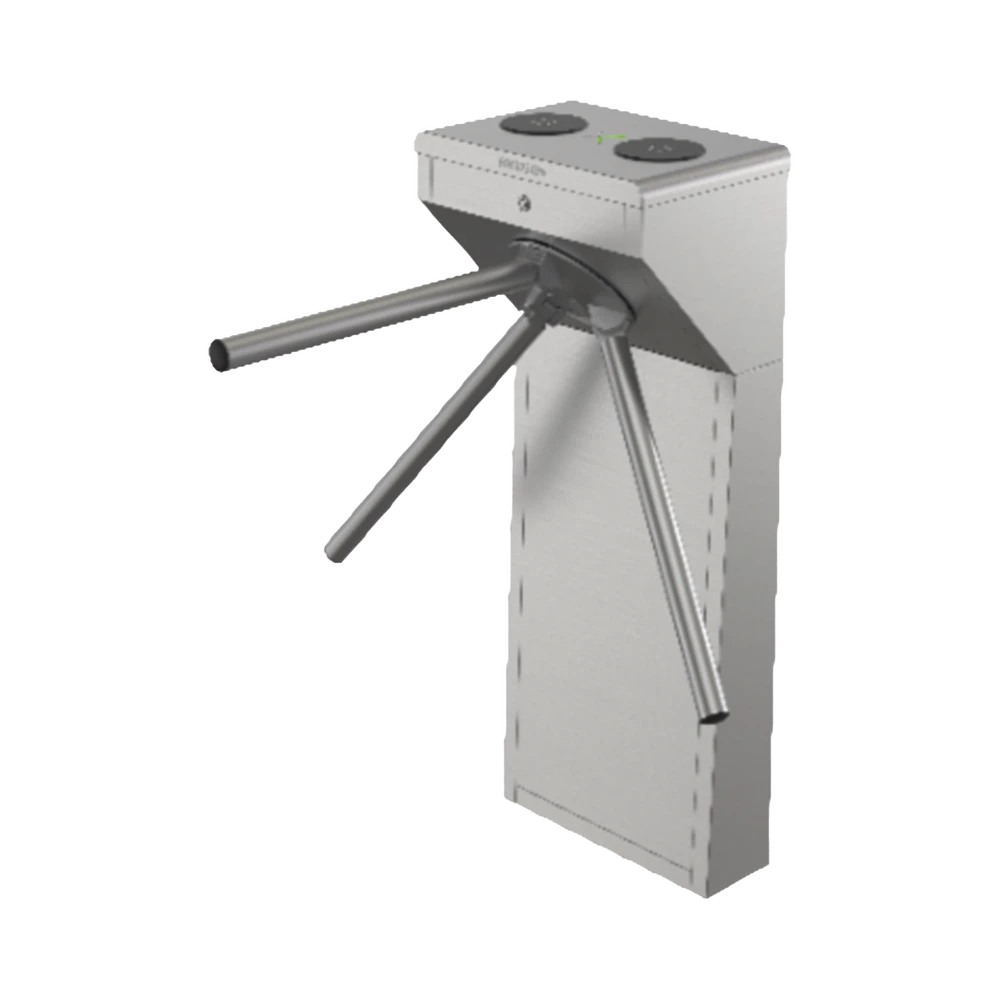 DSK3G200BLXR_DM55-l Torniquete Trípode Bidireccional / Acero Inoxidable SUS304 / 2 Millones MCBF / Carril 55 cm (21.7 in) / Apertura Emergencia Automática / LED Dirección / 110 VCA / -20°C a 65°C DS-K3G200BLX-R/DM55 1