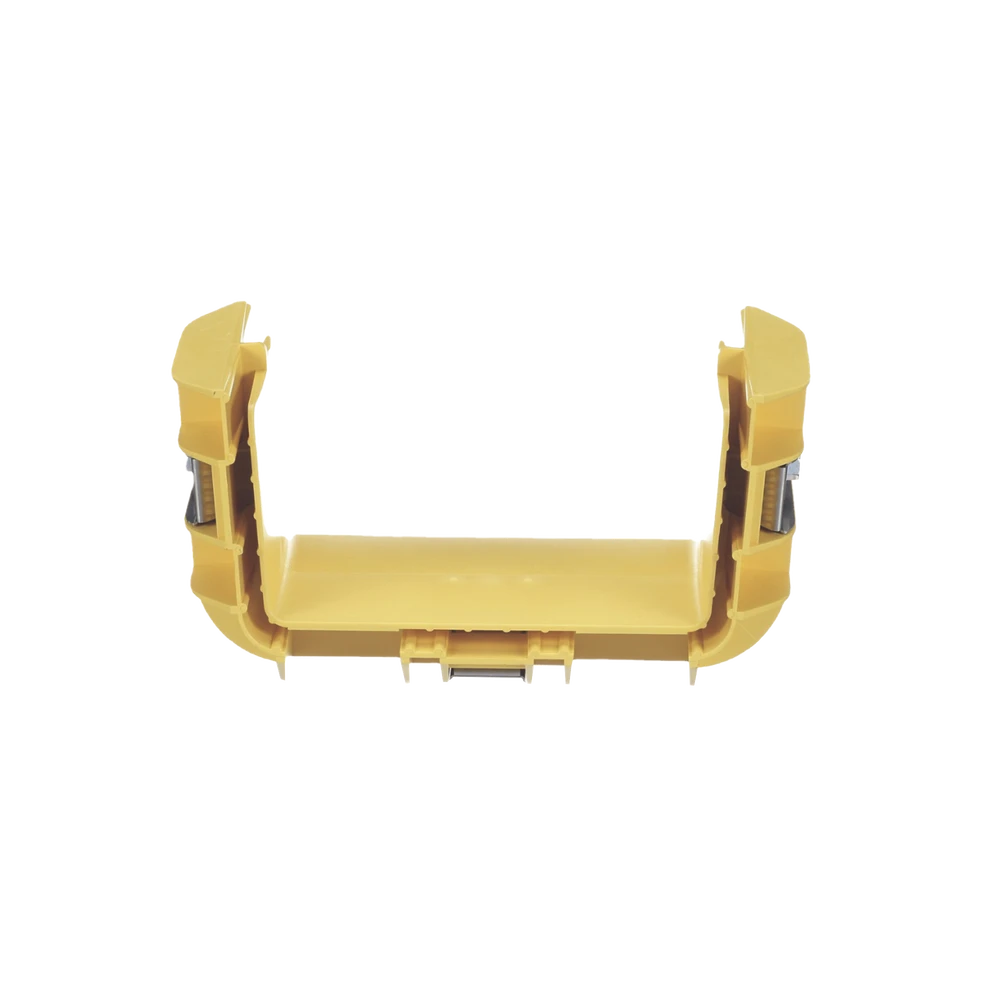 FRBC6X4LYL-l Union Recta "Cople", Para Canaleta FiberRunner™ 6X4, Color Amarillo FRBC6X4LYL 1