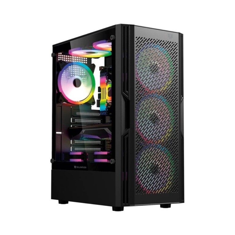 Gabinete Gamer Media Torre ATX DRAGONFLY VENTRA GM570  Factor: ATX, Micro Atx - Mini ITX