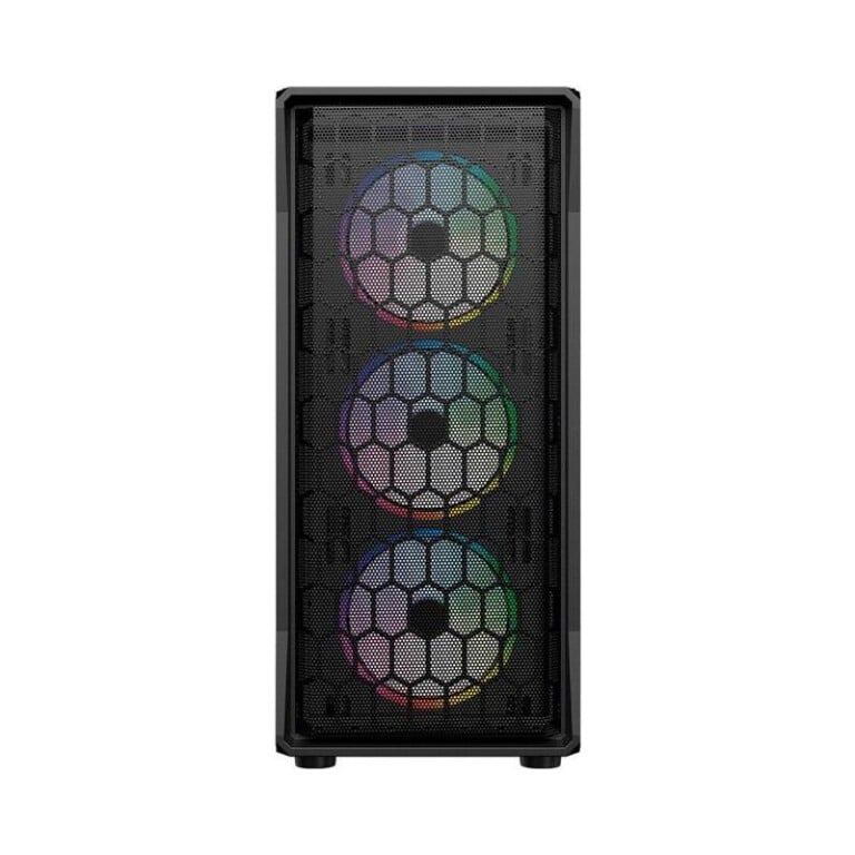 Gabinete Gamer Media Torre ATX DRAGONFLY HEX GM560  Factor: ATX, Micro Atx - Mini ITX