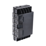 Caja de Empalme de Fibra Óptica / IP65 / Aérea / 144 Empalmes / 6 Charolas / 4 Entradas 4-16 mm / -40°C a +65°C / 13.8x8.3x4.3 in GJS2019-AD-2-l