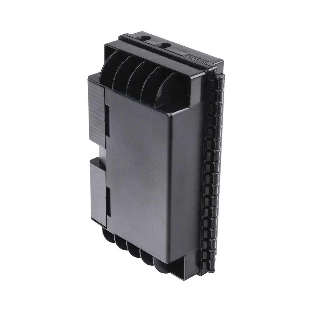 GJS2019-AD-3-l Caja de Empalme de Fibra Óptica / IP65 / Aérea / 144 Empalmes / 6 Charolas / 4 Entradas 4-16 mm / -40°C a +65°C / 13.8x8.3x4.3 in GJS-2019 4