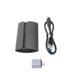 SSD Portátil / 2 TB / USB-C 3.1 / Lectura 560 MB/s / Escritura 500 MB/s / Aluminio / 48 g HSESSDT300S_2T-AD-11-l