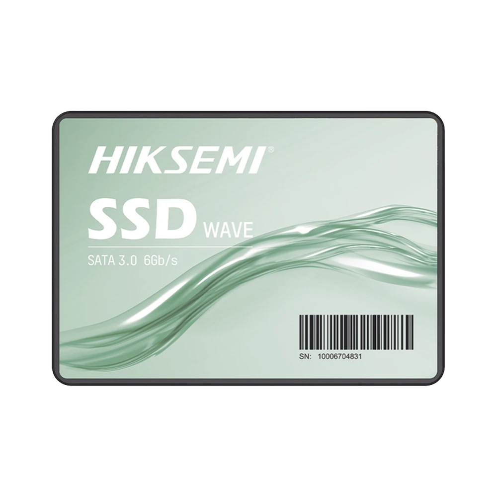 HSSSDWAVES_2048G-l SSD SATA III / 2 TB / 2.5" / 550 MB/s Lectura / 510 MB/s Escritura / 3D NAND / 0°C a 70°C HS-SSD-WAVE(S)/2048G 1