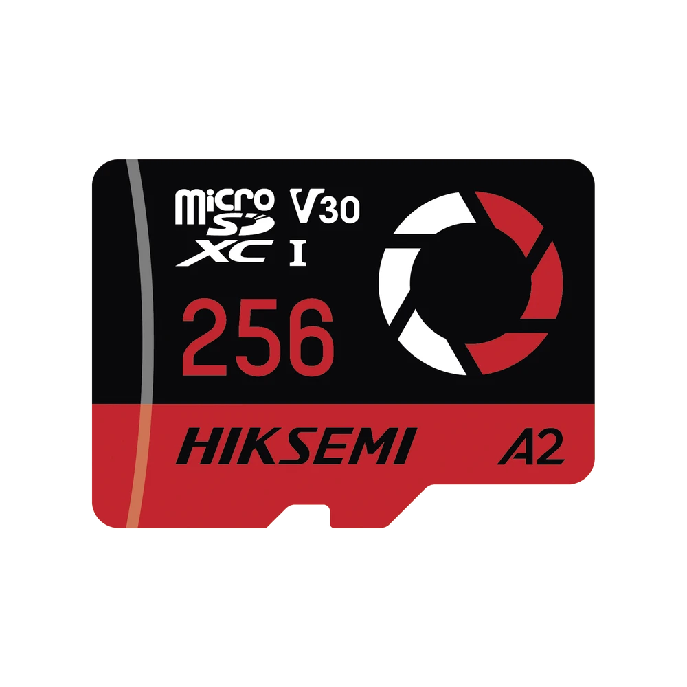 HSTFE3_256G-l Memoria MicroSDXC / 256 GB / Clase 10 U3 V30 / Lectura 180 MB/s / Escritura 150 MB/s / Certificación A2 / TLC NAND HS-TF-E3/256G 1