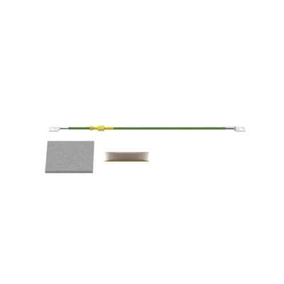 Kit de Conexión a Tierra / Para Gabinetes Multipropósito / Cable 10 AWG 13.25 in (336.6 mm) / Accesorios de Instalación / Montaje en Pared