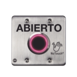 Interruptor IR NoTouch® de Acero Inoxidable, Salida Doble, ABIERTO NTSS202ES-FRENTE-l