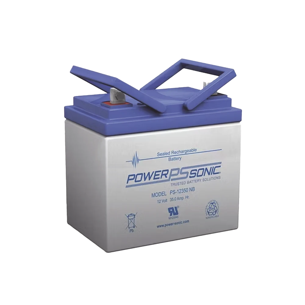 PS12350NB3-l Batería 12V, 35AH, Para Respaldo, Tecnologías AGM/VRLA, 5 Años Vida Útil, Terminales NB3, Reconocida UL PS-12350-NB3 1