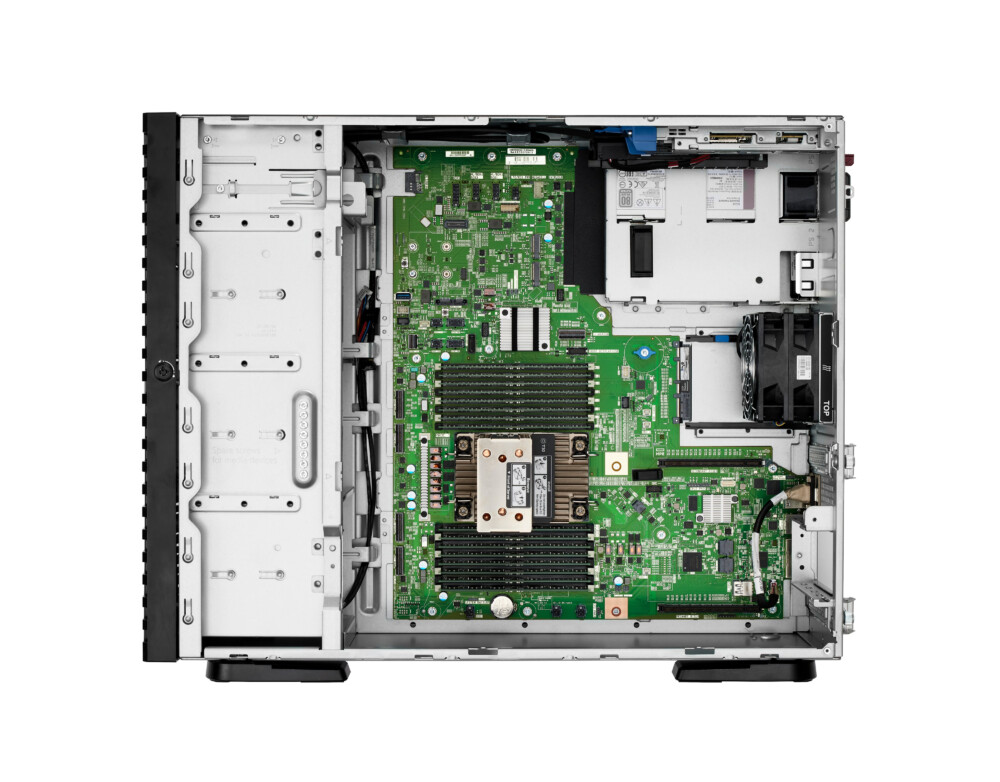 Servidor HPE ProLiant ML110 Gen11 3508U 2.1 GHz 8c 1P 1 x 32 GB-R 4 LFF con 2 discos de 4 TB HDD P84117-DM5 3
