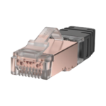 Plug RJ45 Blindado / Cat6A / 8P8C / 23-24 AWG / 50 µm Oro / 100 Piezas SPS6X88C-AD-1-l