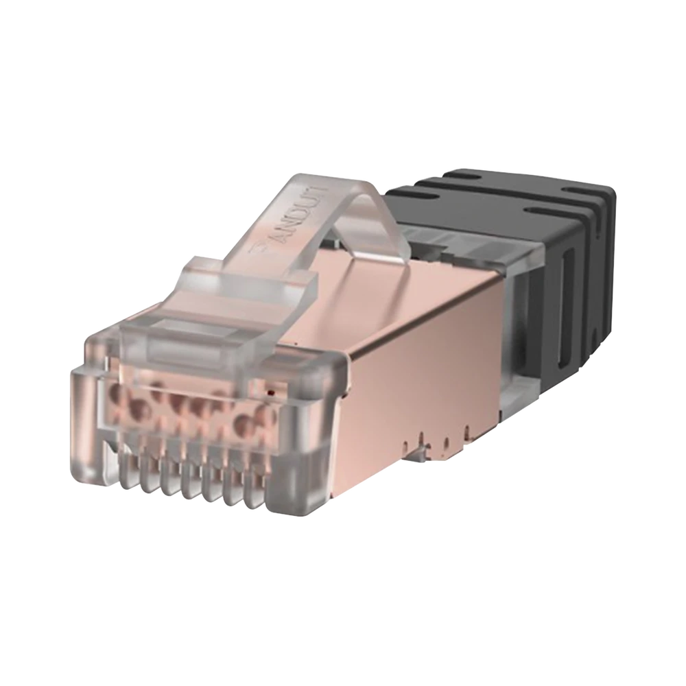 SPS6X88C-AD-1-l Plug RJ45 Blindado / Cat6A / 8P8C / 23-24 AWG / 50 µm Oro / 100 Piezas SPS6X88-C 2