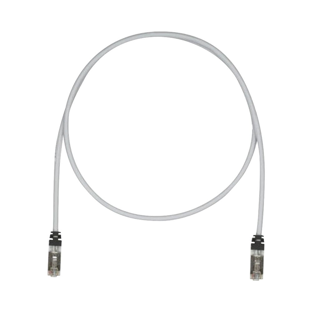 STP6X3MIG-l Patch Cord Cat6A, Blindado S/FTP, CM/LS0H, 3 Metros (9.84 Pies), Color Gris STP6X3MIG 1