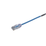 Cable de Parcheo TX6, UTP Cat6, Diámetro Reducido (28AWG), Color Azul, 15.2 cm (6 pulgadas) UTP28SP6INBU-AD-3-l