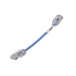 Cable de Parcheo TX6, UTP Cat6, Diámetro Reducido (28AWG), Color Azul, 15.2 cm (6 pulgadas) UTP28SP6INBU-l
