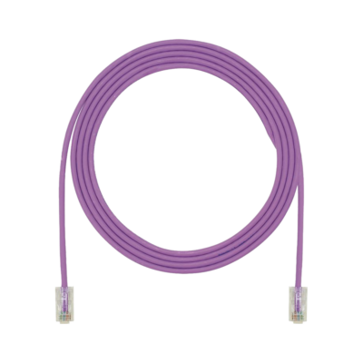 Cable de Parcheo UTP / Cat6A / 24 AWG / CM / 4.57 m (15 pies) / Violeta