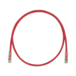 Cable de Parcheo TX6, UTP Cat6, 24 AWG, CM, Color Rojo, 0.91 Metros (3 Pies) UTPSP3RDY-l