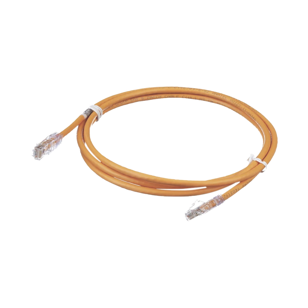 UTPSP5ORY-AD-2-l Cable de Parcheo TX6, UTP Cat6, 24 AWG, CM, Color Naranja, 1.52 Metros (5 Pies) UTPSP5ORY 3