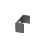 Rack Abierto de Instalación en Pared con Bisagras, Profundidad de 159 mm, 19 in de Ancho, 4 UR, Color Negro WBH4-LAT-DER-l