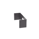 Rack Abierto de Instalación en Pared con Bisagras, Profundidad de 159 mm, 19 in de Ancho, 4 UR, Color Negro WBH4-LAT-IZQ-l
