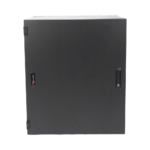 Gabinete de Pared / Puerta Sólida / 18U / Negro WC3S10118-l