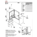 Gabinete de Pared para Exterior / Acero 1.5 mm / IP66 NEMA 4/12/13 / IK10 / 800 x 800 x 300 mm (31.5 x 31.5 x 11.8 in) / Bisagras Ocultas 130° adicional_2S400-15