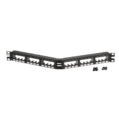 adicional_2S400-57 Panel de Parcheo Modular Mini-Com (Sin Conectores), Angulado, Sin Blindaje, Con Números Pre-Impresos, de 24 Puertos, 1UR CPPA24FMWBLY 4