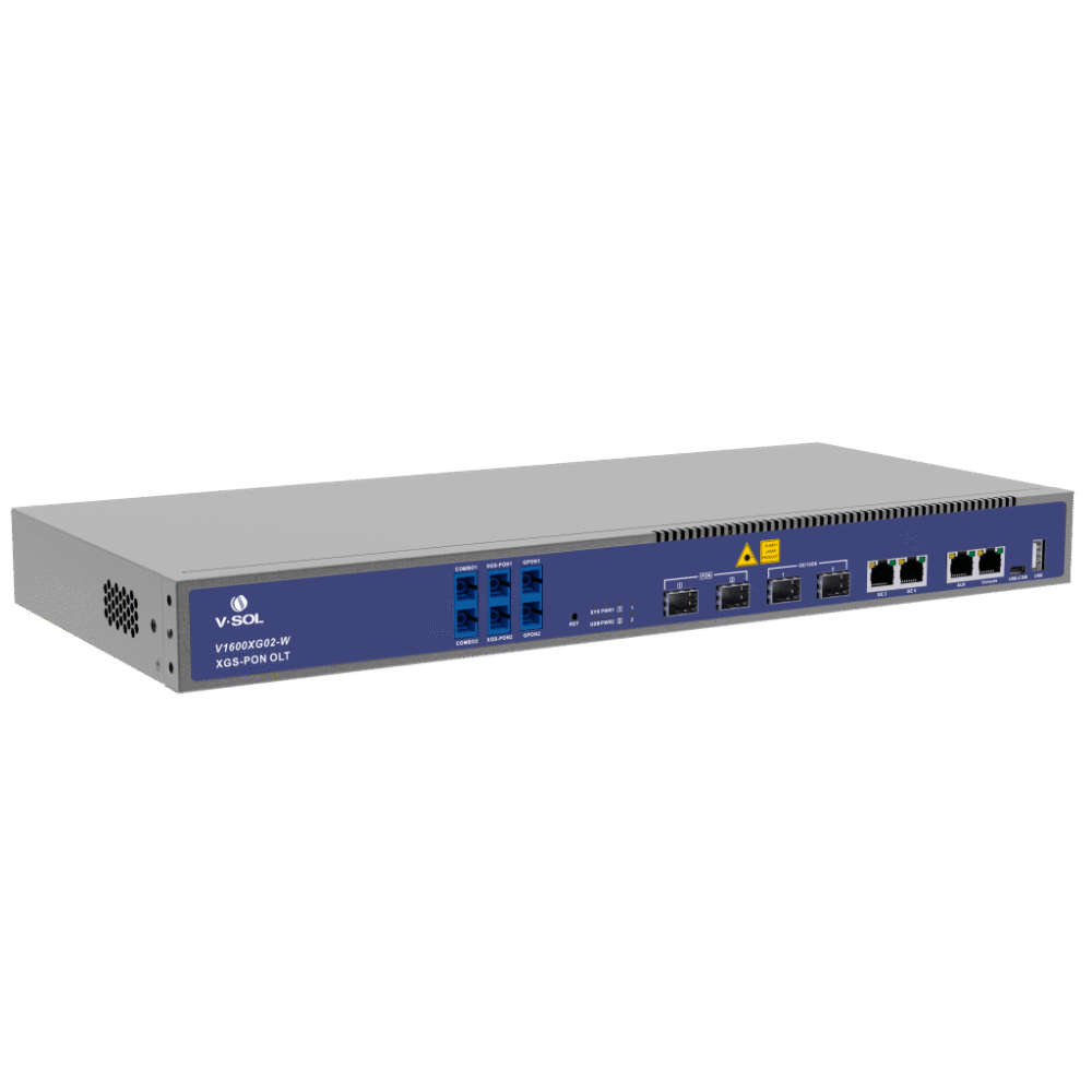 adicional_3S1000-1 OLT Dual de 2 Puertos XGSPON/GPON con WDM Integrado/ 4 Puertos Uplink (2 Puerto Gigabit RJ45 + 2 Puertos SFP/SFP+) / Hasta 512 ONUs V1600XG02-W 4