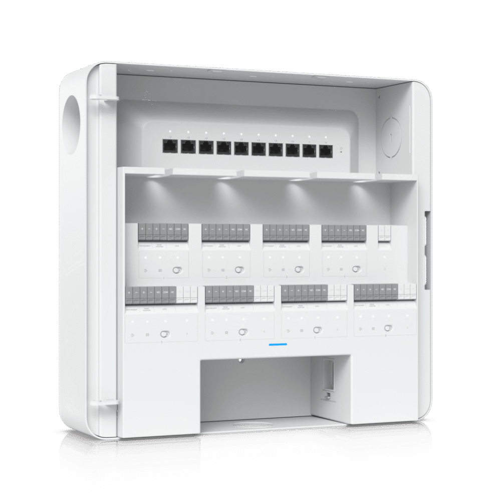 adicional_3S1000-7 Enterprise Access Hub/Concentrador de Acceso Empresarial con Control de Entrada y Salida de hasta 8 Puertas y Soporte de Respaldo de Batería EAH-8 4
