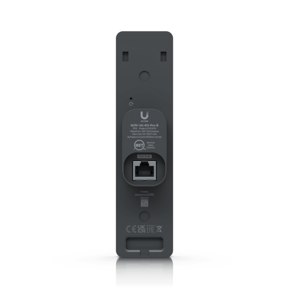adicional_4S1000-3 Lector de Acceso G3 Pro con NFC, PIN, App UniFi Identity, Reconocimiento Facial y Touch Pass, Intercomunicador con Video, Resistencia IP55 y Alimentación PoE UA-G3-PRO-B 5